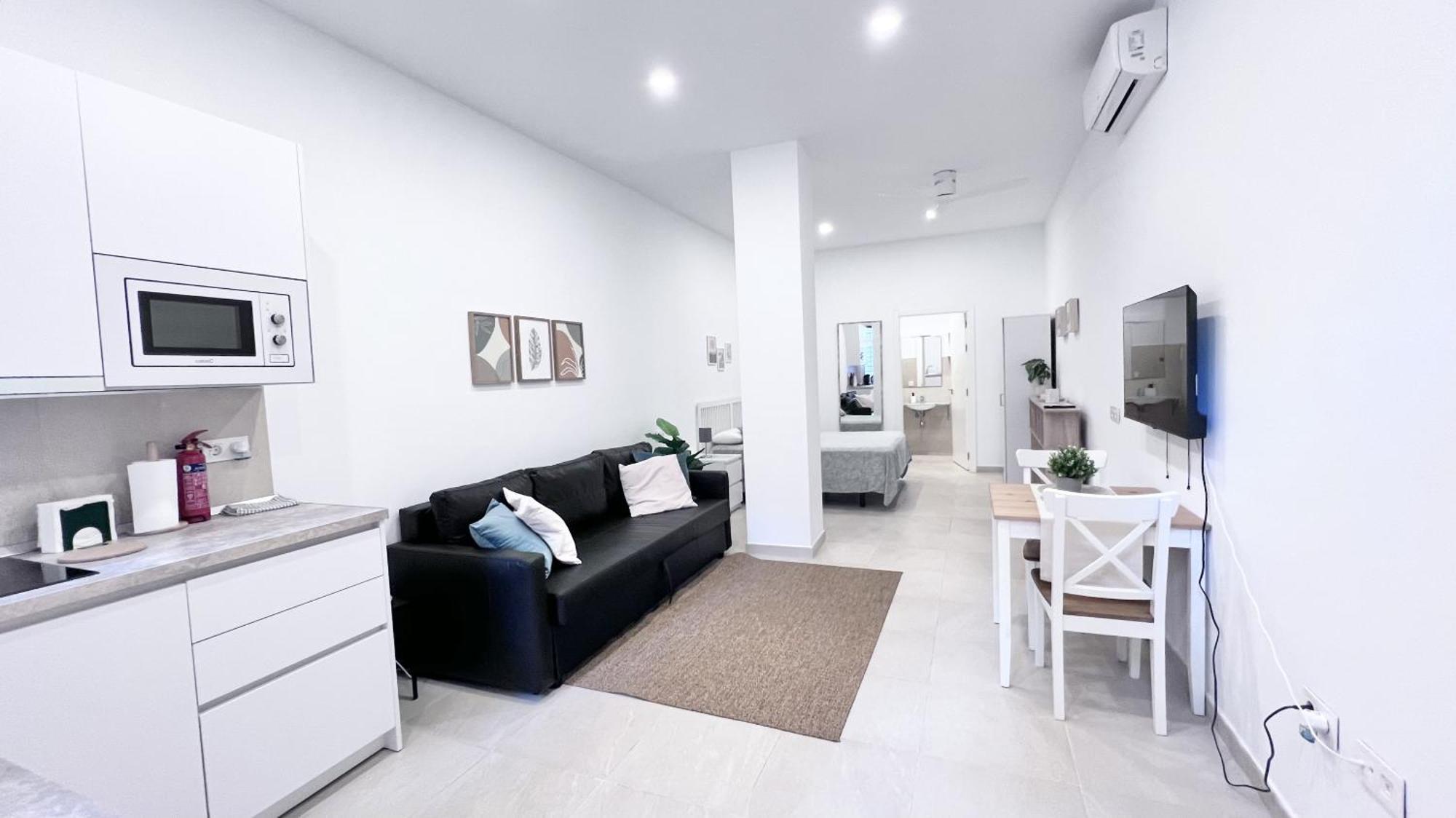 Estacion-Centro Vialia Apartman Málaga Szoba fotó