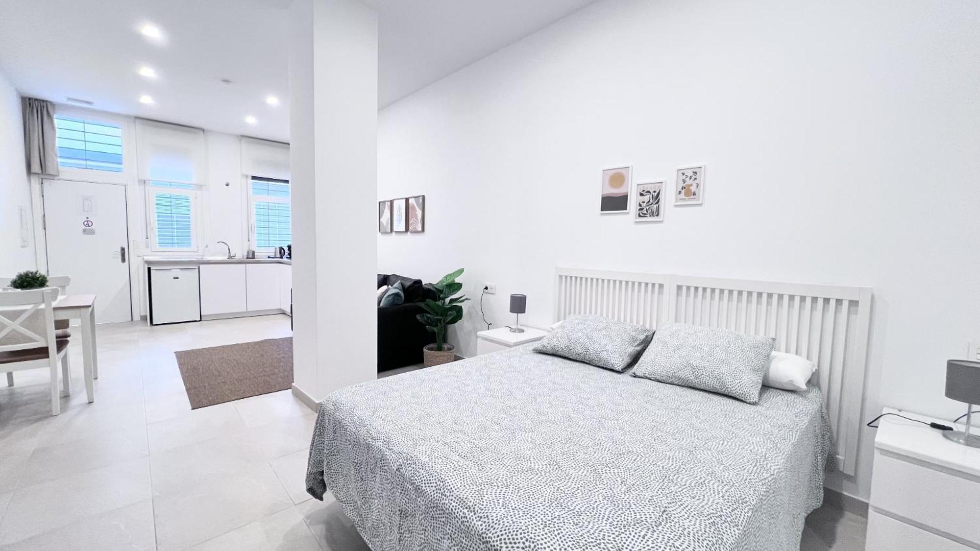 Estacion-Centro Vialia Apartman Málaga Szoba fotó